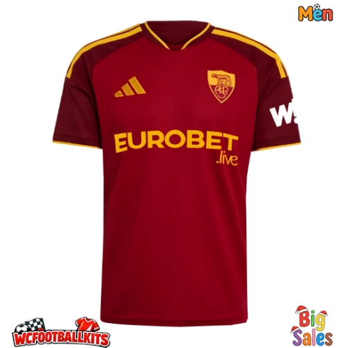 AS Roma Paulo Dybala #21 Replica Home Stadium Shirt 2026-27 Short Sleeve